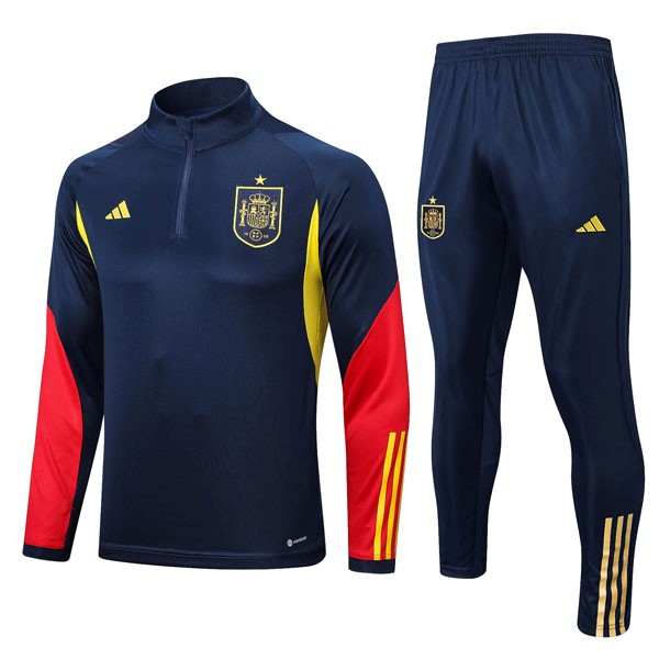 Sudadera De Training España 2022-2023 Azul Rojo